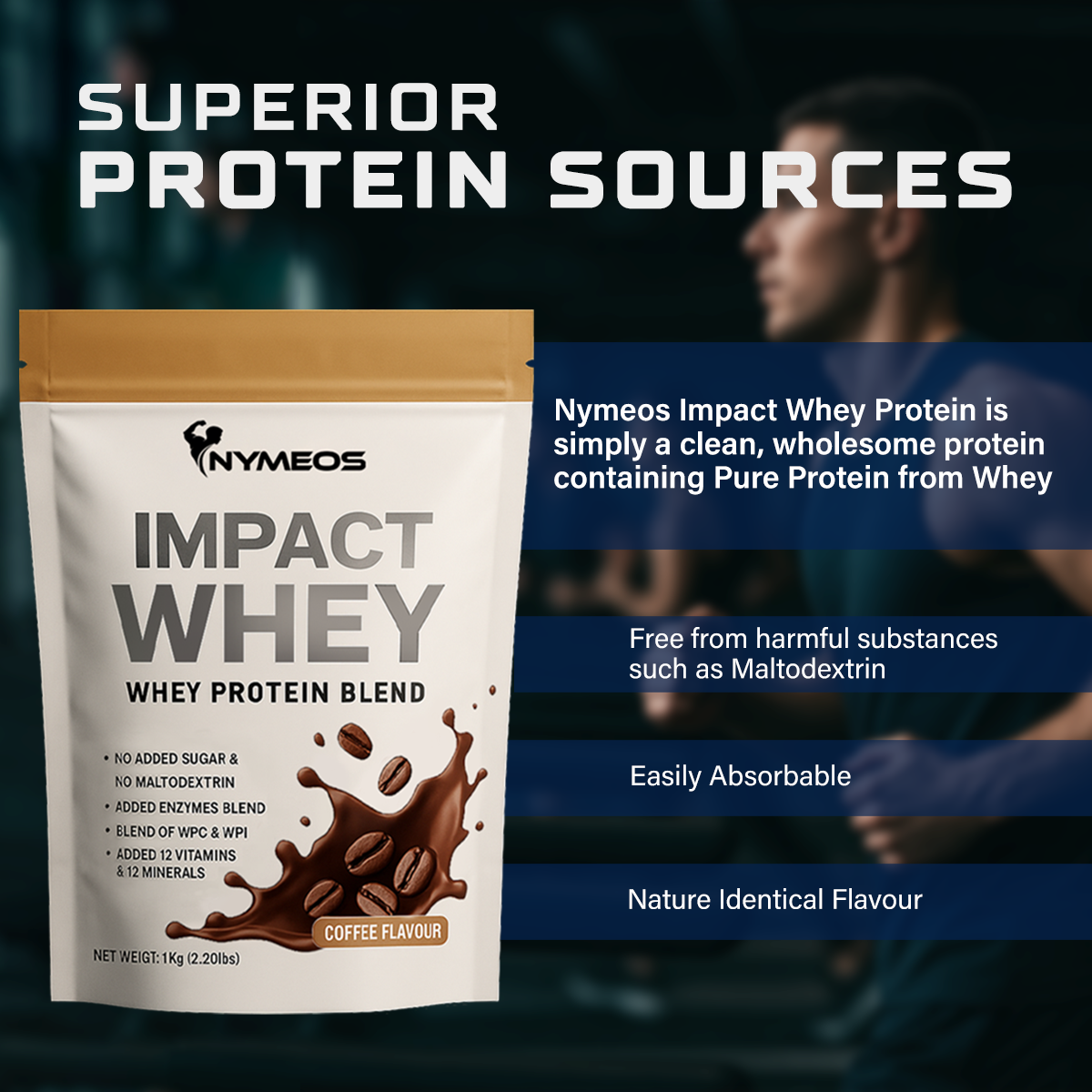 Nymeos Impact Whey Protein Blend