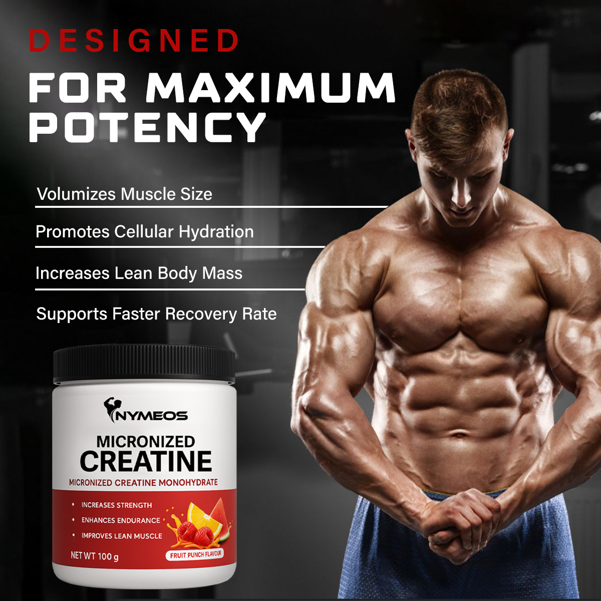 Nymeos Micronized Creatine Monohydrate