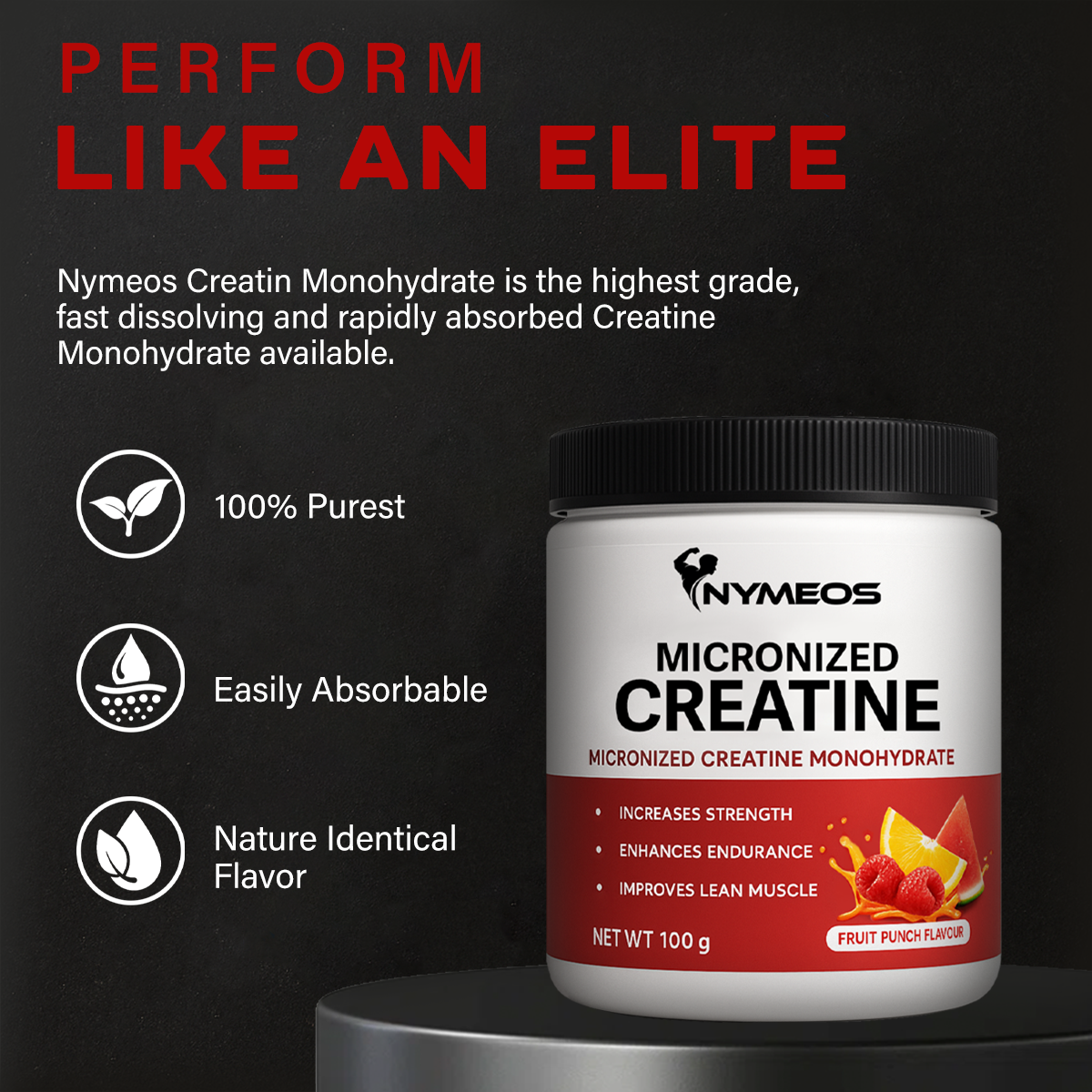 Nymeos Micronized Creatine Monohydrate