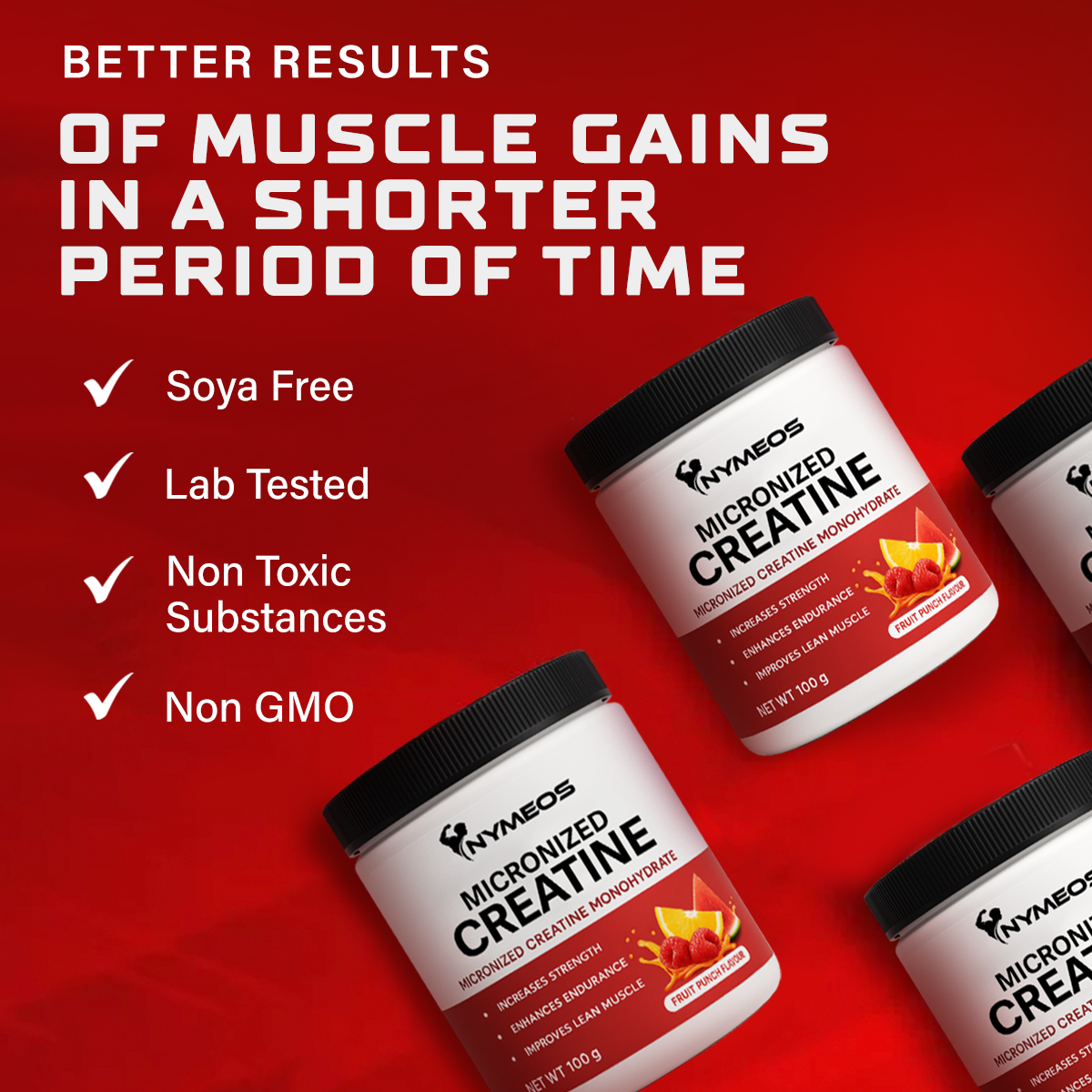 Nymeos Micronized Creatine Monohydrate
