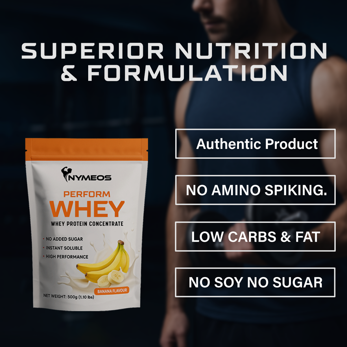 Nymeos Perform Whey Protein Concentrate